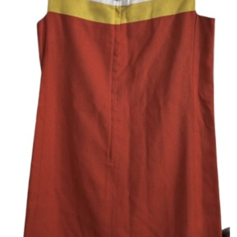 Bobbie Brooks Vintage 60s Mod Colorblock Shift Dress, Size 9 - Picture 6 of 6
